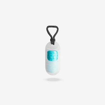 Zee.dog // Poop bag dispenser with reflective rope (transparent)