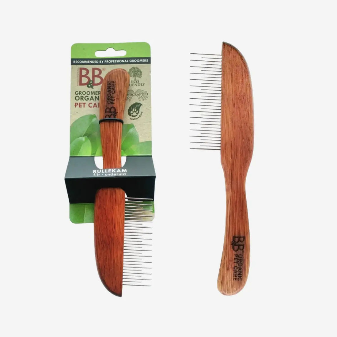 B&B Roller Comb // Dog comb for detangling felt and undercoat