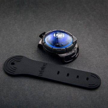 Orbiloc dog dual // Waterproof and impact-resistant dog light (blue)