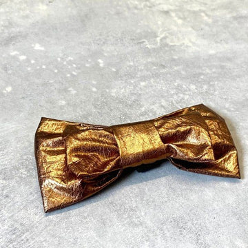 Celebration // 'Shiny' copper bow tie