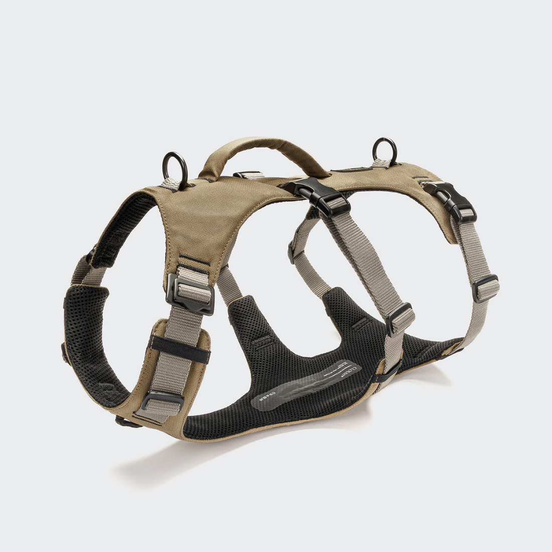 Cloud7 Aktiv Safe // Escape-proof Y-harness with handle (khaki)