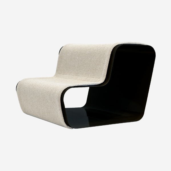 Dogbeam // Dog stairs in powder-coated steel (black)