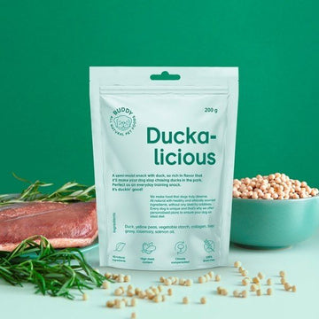 Buddy Duckalicious // Low-fat duck and rosemary treats