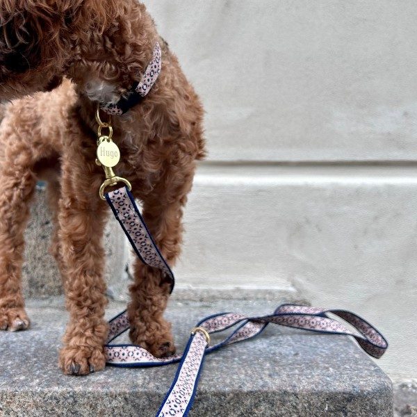 My First Leash // Handmade puppy leash (mosaic)