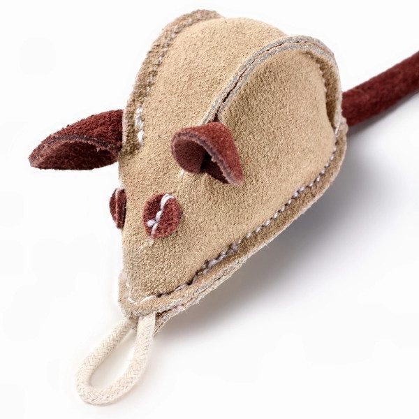 Mike the Mouse // Natural toys for small dogs