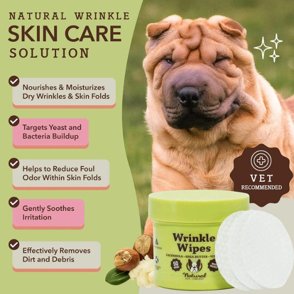 NDC Wrinkle Wipes // For dogs with skin folds and wrinkles