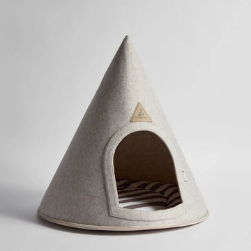 Nooee Pet Cave // Hundehule med inderpude (cream)