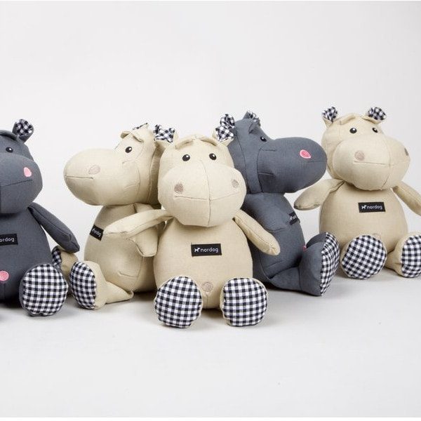 Henny The Hippo // Teddy Bear for Dogs (Beige)