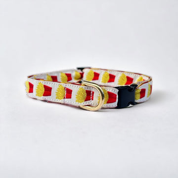 My First Collar // Lightweight Puppy Collar (French Fries)