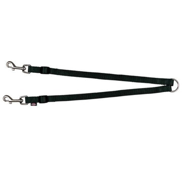 Double leash // Splitter for two leashes (black)