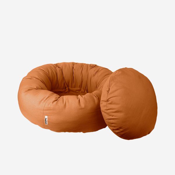 Donut Bed // Danish designed round dog bed (Light brown)