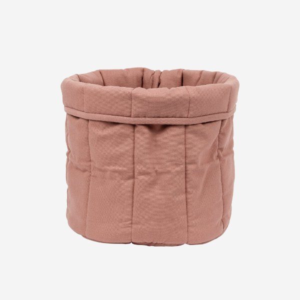 Tadazhi // Organic storage basket (rose)