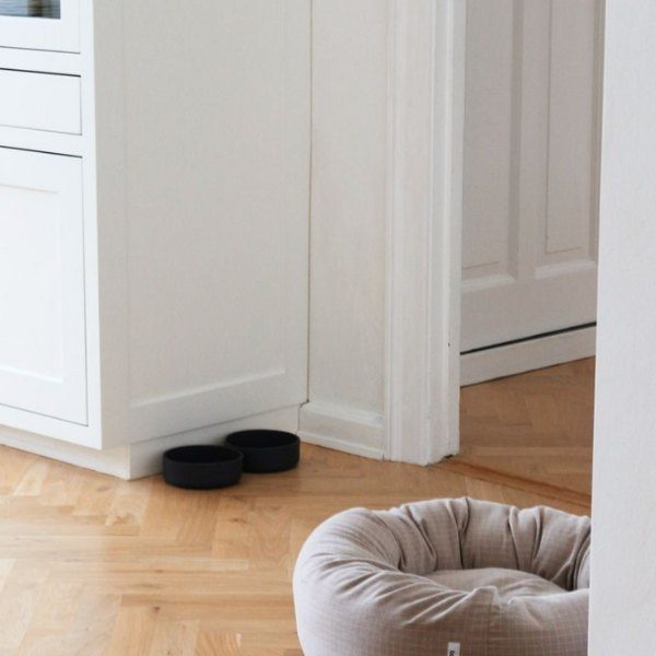 Tadazhi bowl // Silicone dog bowl (dark gray)