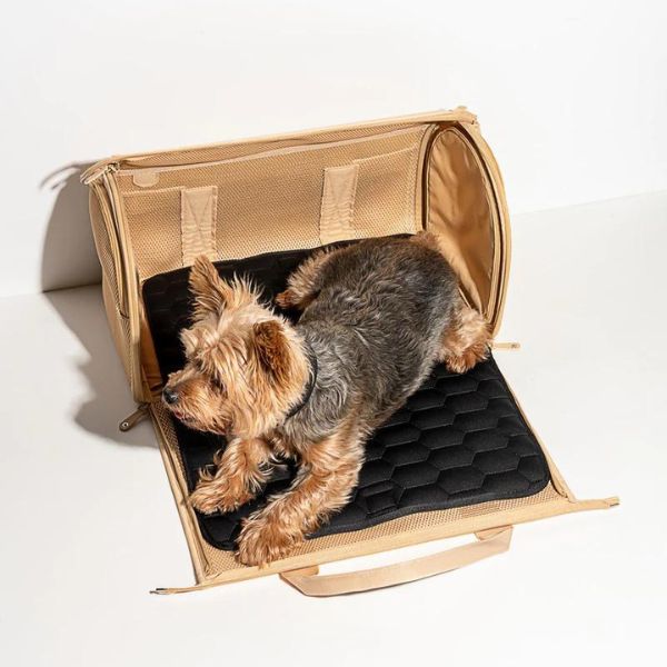 Wild One Air Carrier // Airplane carrier and travel cot for dogs (beige)