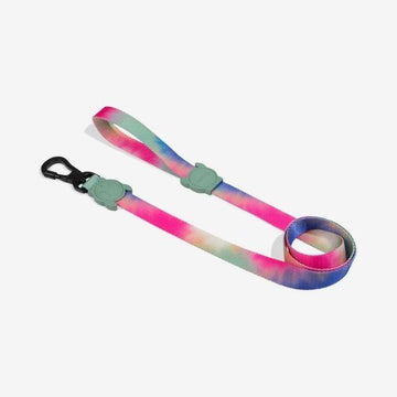 Zee.dog Bliss // Classic nylon dog leash (tie dye)