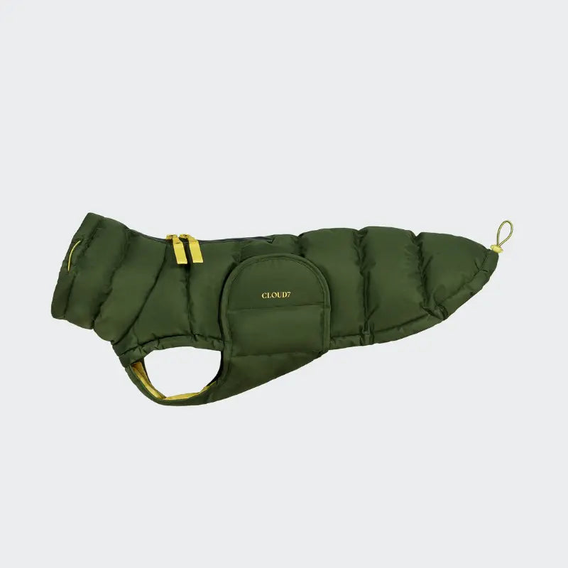 Cloud7 Alaska // Warm dog jacket for dachshund (olive) (Kopier)