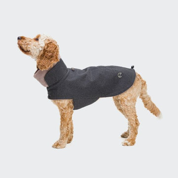 Cloud7 Brooklyn // Warm winter jacket for dogs (graphite)