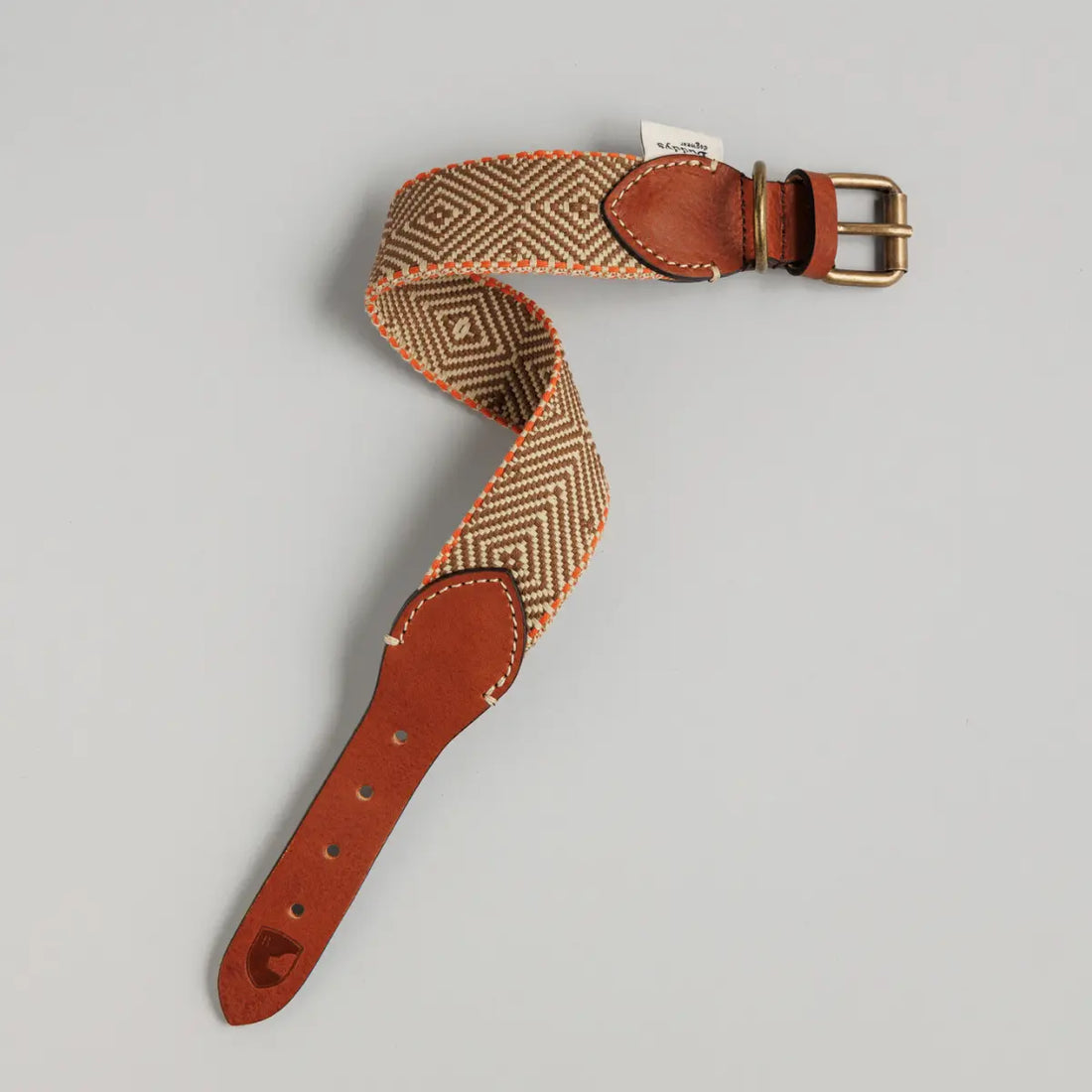 Buddys Dogwear Capri Isola // Wide and light collar (brown/orange)