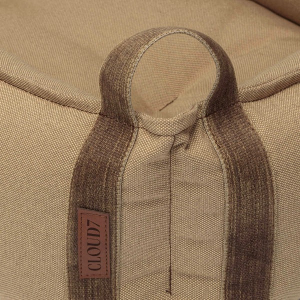 Cloud7 Boost // Soft dog bed in durable canvas (beige)