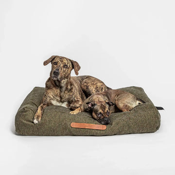 Cloud7 Hideaway // Handcrafted luxury dog basket (herringbone, brown) (Kopier) (Kopier) (Kopier) (Kopier) (Copy) (Copy)