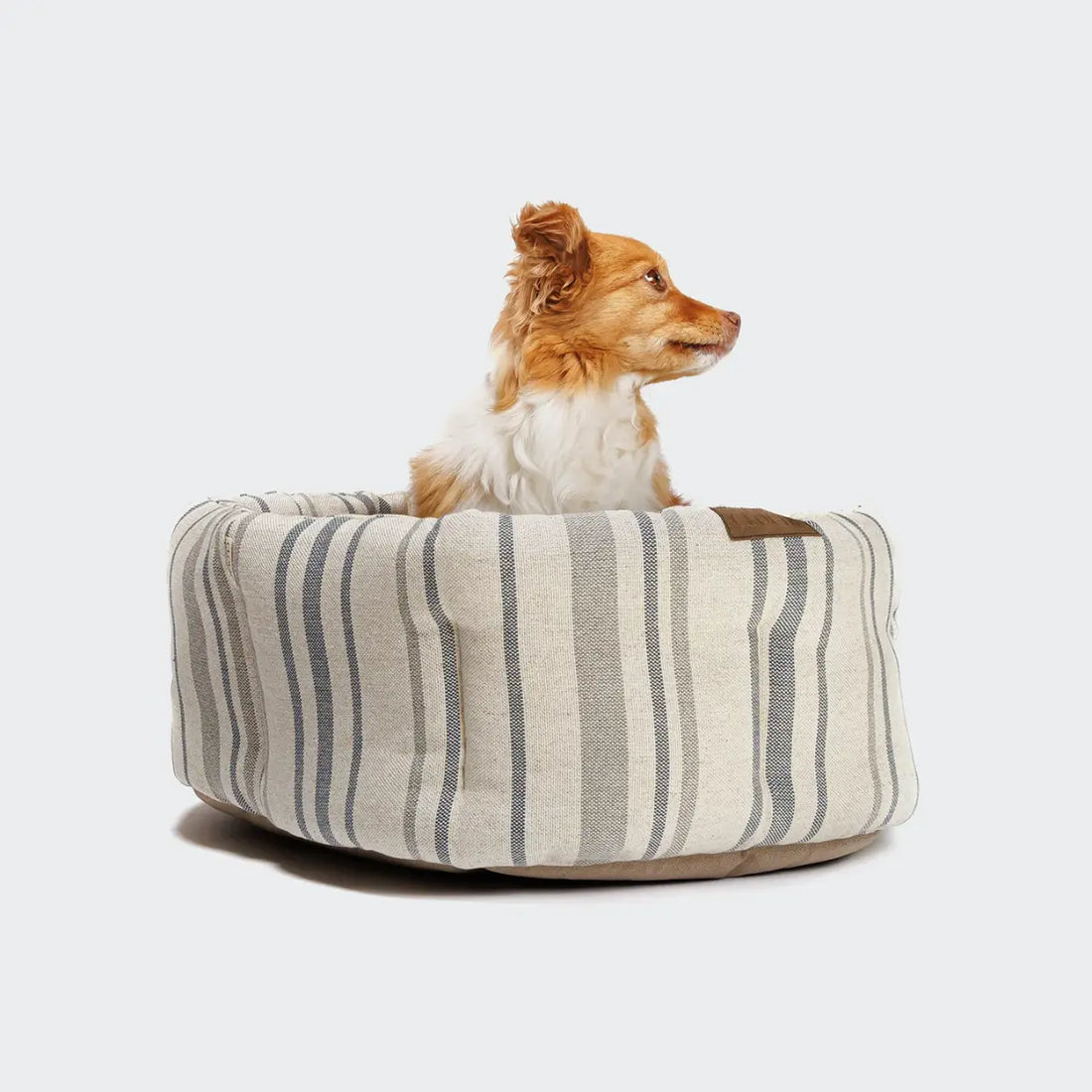 Cloud7 Pillow Lazy // Soft dog basket (blue stripes)