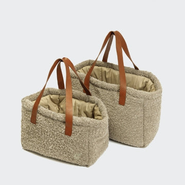 Cloud7 Verona // Luksus hundetaske i uld (beige)