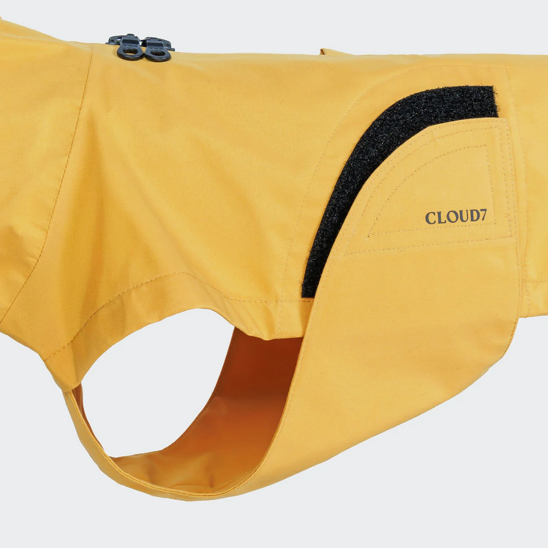 Cloud7 Dublin // Rain jacket for dachshunds (dark olive)