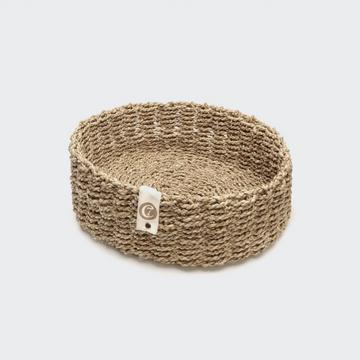 Cloud7 Basket // Håndlavet hundekurv i naturligt søgræs