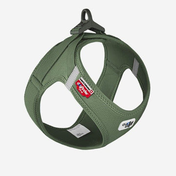 Curli Clasp // Step-in airmesh harness (moss)