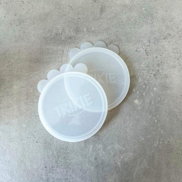 Lids for cans // Lids that fit wet food cans (2 pcs.)