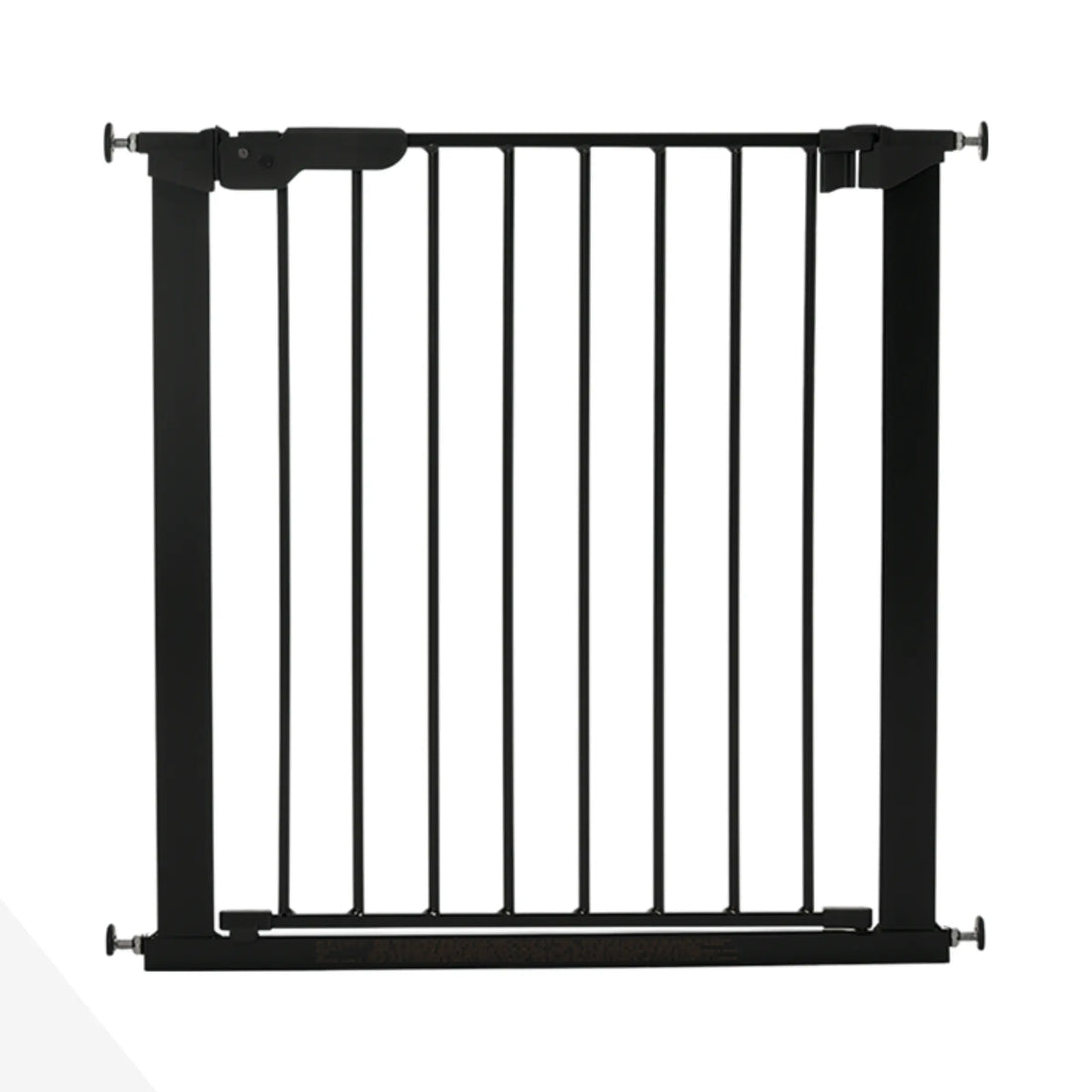 Dogspace Black // User-friendly dog gate for door frame (2 sizes)