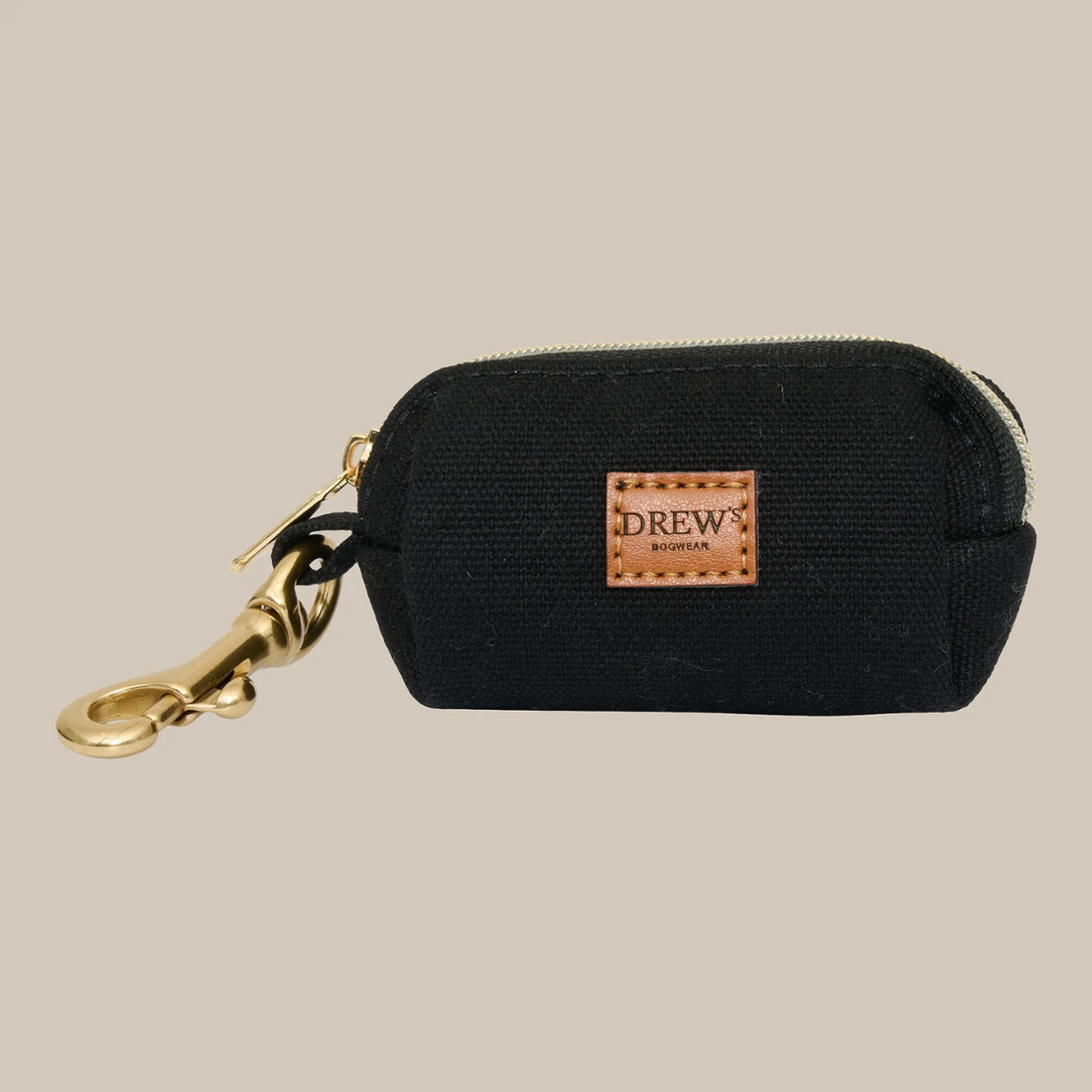 Drew's Dogwear Black // Dog bag holder (black)
