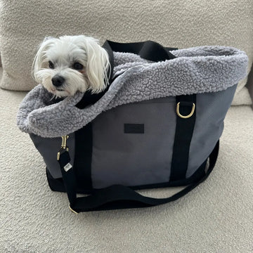 Pre-order Drew's Dogwear Aspen // Dog carrier with teddy lining (Kopier)