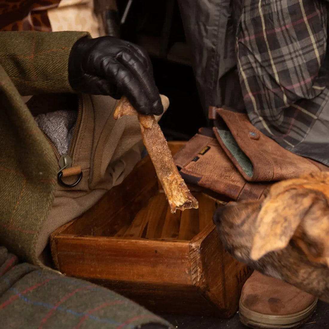 Essential Wild Boar // Flavorful 100% dried wild boar skin