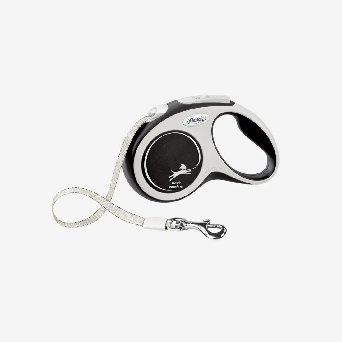 Flexi Style // Elegant flexi leash with ribbon (white) (Copy)