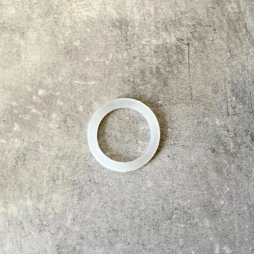 Gummi-ramme til hundetegn, så det ikke larmer (rund stor)