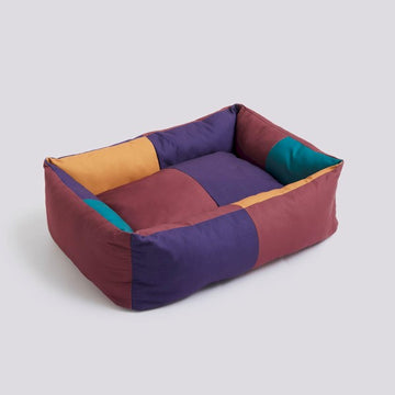 HAY Dogs Bed Large // Colorful dog bed (burgundy/green)