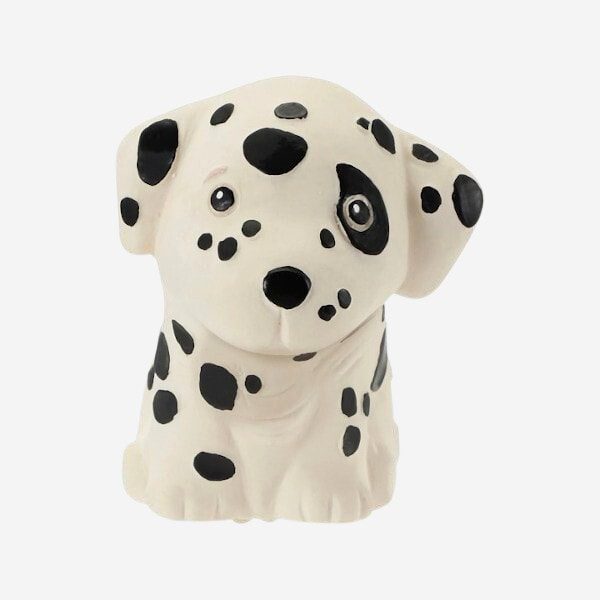Hevea Puppy parade // Natural rubber dog toy (Dalmatian)