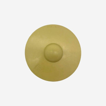 Hevea Galaxy Frisbee // Robust natural rubber chew/throw toy (green)