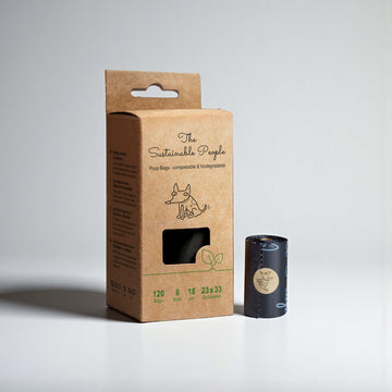 Waste bags // Biodegradable poop bags (8 rolls without handles)