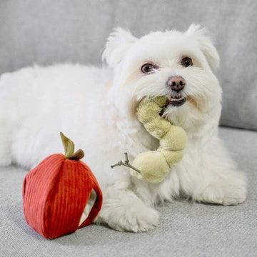 Lambwolf Apple // Activity toy with treat pockets
