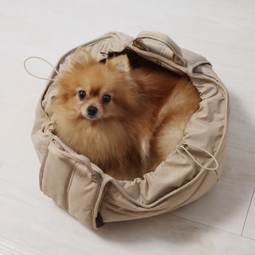 Lambwolf Olla // Bæresele til små hunde op til 5 kg. (kamel)