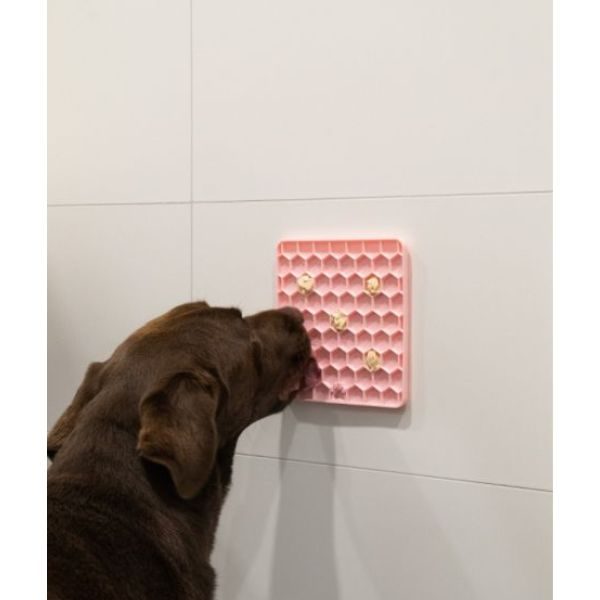 Lick Mat // Activity Plate with calming effect (dark gray)