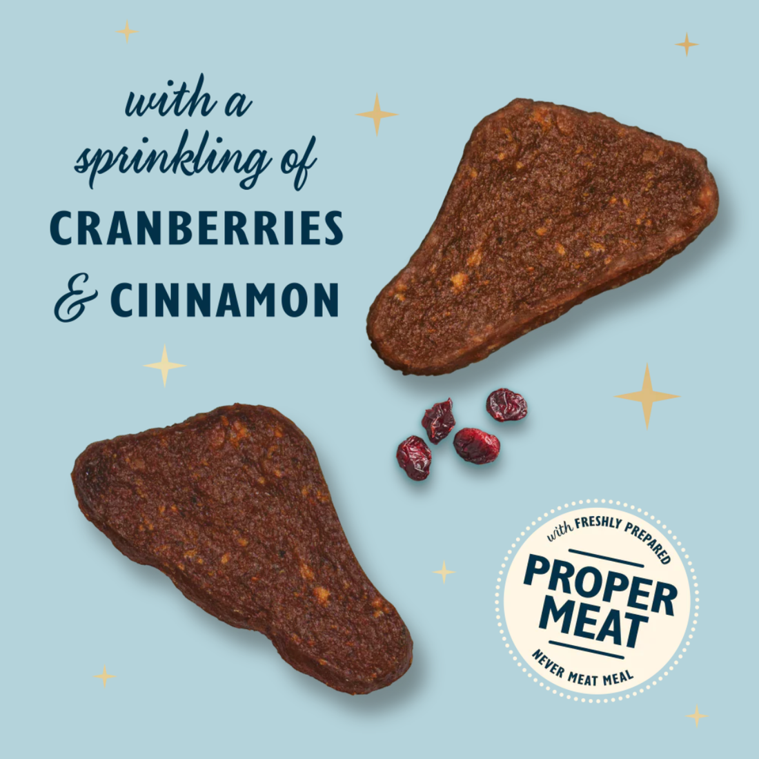 Lily's Kitchen Festive Turkey Jerky // Jerky snack with turkey, cinnamon and cranberries