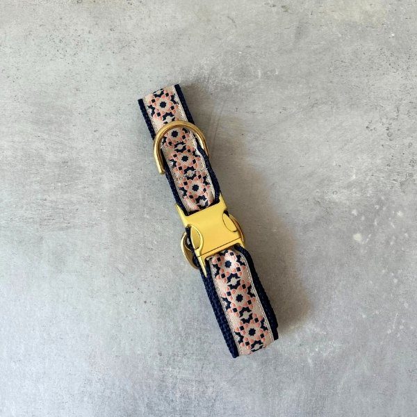Hunni Mosaic // Unique collar with click buckle (mosaic)