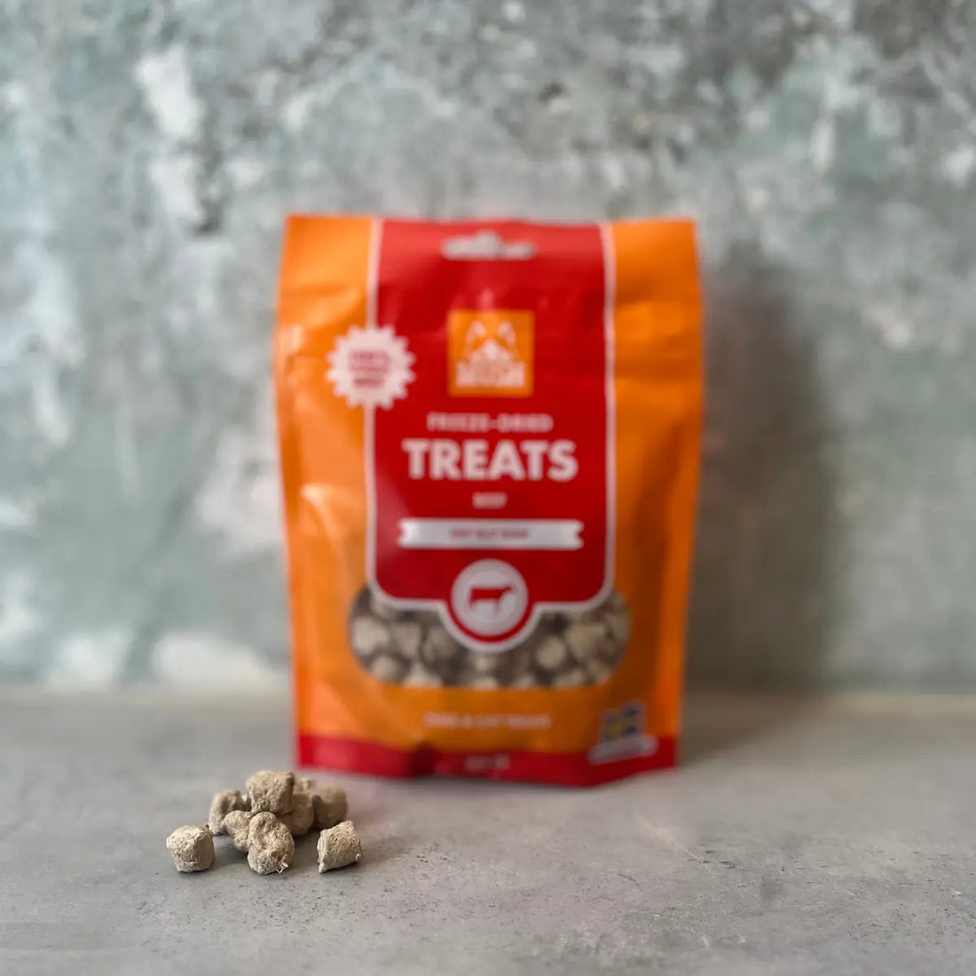 Mush Treats, Beef // Tasty freeze-dried beef treats