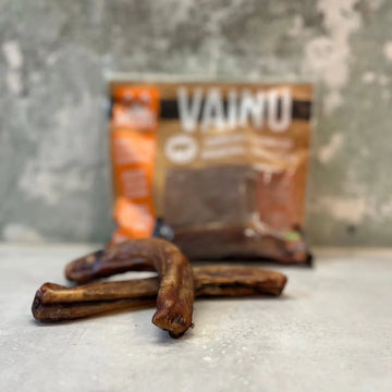 Mush Vainu // Tørrede, fedtfattige tyremuskler (250g)