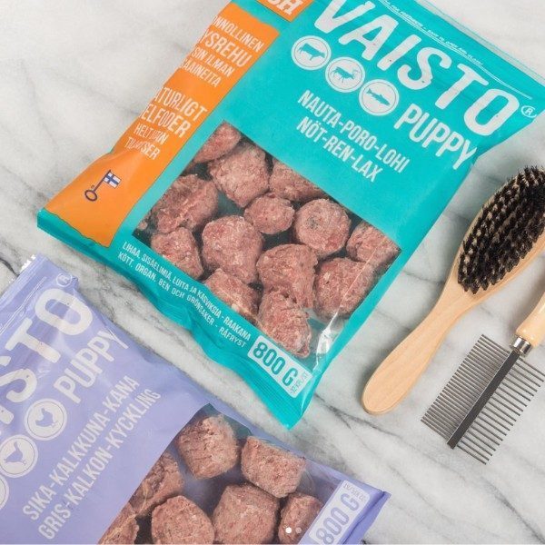Mush Vaisto Puppy Ice Blue // Barf puppy food (frost)