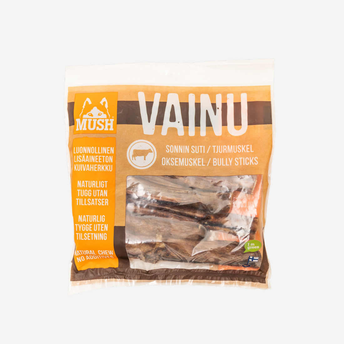 Mush Vainu // Dried, low-fat bull muscles (250g)
