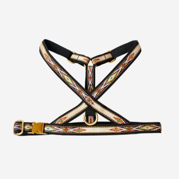 Marrakesh 3 // Harness in blue and yellow